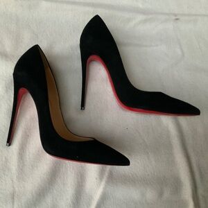 Christian Louboutin black classy high-heels size 38.5